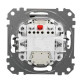 Двоклавішний вимикач Schneider Electric Sedna Design & Elements з підсвіткою чорний SDD114105L