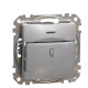 Картковий вимикач Schneider Electric Sedna Design & Elements алюміній SDD113121