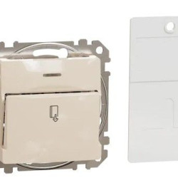 Картковий вимикач Schneider Electric Sedna Design & Elements бежевий SDD112121