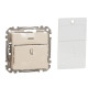Картковий вимикач Schneider Electric Sedna Design & Elements бежевий SDD112121