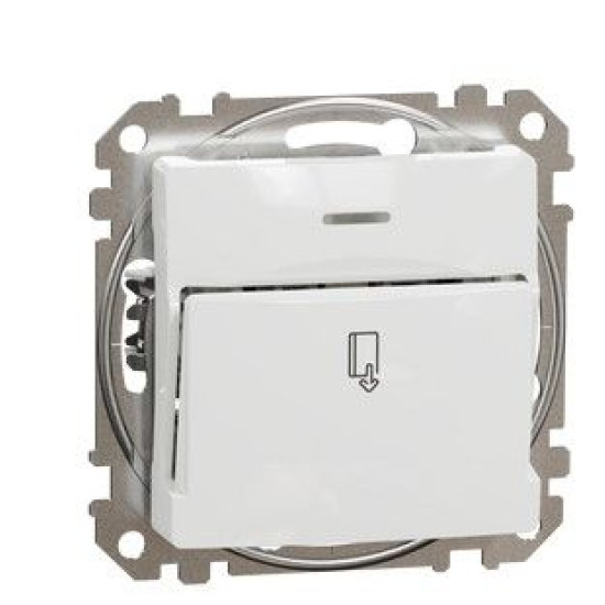 Картковий вимикач Schneider Electric Sedna Design & Elements білий SDD111121