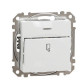 Картковий вимикач Schneider Electric Sedna Design & Elements білий SDD111121