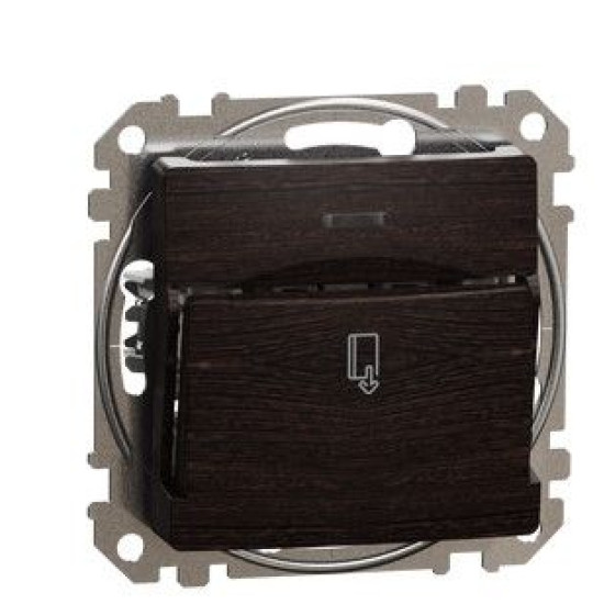 Картковий вимикач Schneider Electric Sedna Design & Elements венге SDD181121