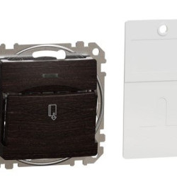 Картковий вимикач Schneider Electric Sedna Design & Elements венге SDD181121