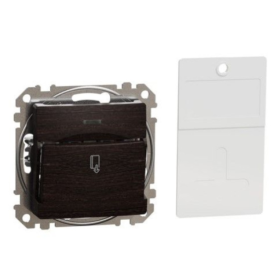 Картковий вимикач Schneider Electric Sedna Design & Elements венге SDD181121