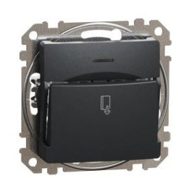 Картковий вимикач Schneider Electric Sedna Design & Elements чорний SDD114121