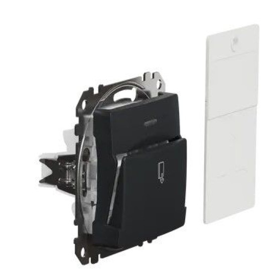 Картковий вимикач Schneider Electric Sedna Design & Elements чорний SDD114121