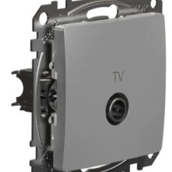 Кінцева TV-розетка 4 дБ Schneider Electric Sedna Design & Elements алюміній SDD113471