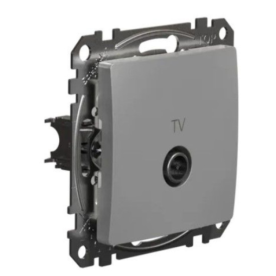 Кінцева TV-розетка 4 дБ Schneider Electric Sedna Design & Elements алюміній SDD113471