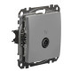 Кінцева TV-розетка 4 дБ Schneider Electric Sedna Design & Elements алюміній SDD113471