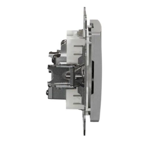 Кінцева TV-розетка 4 дБ Schneider Electric Sedna Design & Elements алюміній SDD113471