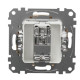 Кінцева TV-розетка 4 дБ Schneider Electric Sedna Design & Elements бежева SDD112471