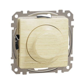 Поворотний світлорегулятор Schneider Electric Sedna Design & Elements RC 3-370 Вт береза SDD180501