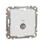 Кінцева TV-розетка 4 дБ Schneider Electric Sedna Design & Elements біла SDD111471