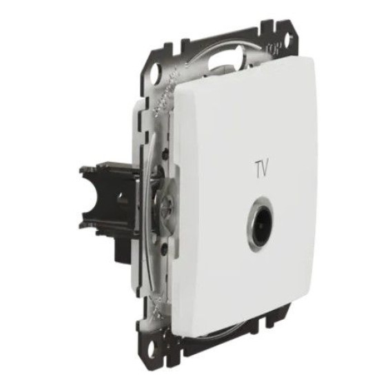 Кінцева TV-розетка 4 дБ Schneider Electric Sedna Design & Elements біла SDD111471