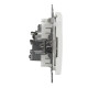 Кінцева TV-розетка 4 дБ Schneider Electric Sedna Design & Elements біла SDD111471