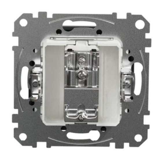 Кінцева TV-розетка 4 дБ Schneider Electric Sedna Design & Elements чорна SDD114471