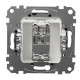 Кінцева TV-розетка 4 дБ Schneider Electric Sedna Design & Elements чорна SDD114471