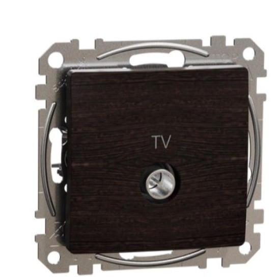 Кінцева TV-розетка 4дБ Schneider Electric Sedna Design & Elements венге SDD181471