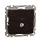 Кінцева TV-розетка 4дБ Schneider Electric Sedna Design & Elements венге SDD181471
