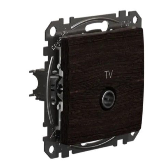 Кінцева TV-розетка 4дБ Schneider Electric Sedna Design & Elements венге SDD181471