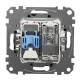 Кінцева TV-розетка Schneider Electric Sedna Design & Elements + RJ45 кат. 6 UTP чорна SDD114469T