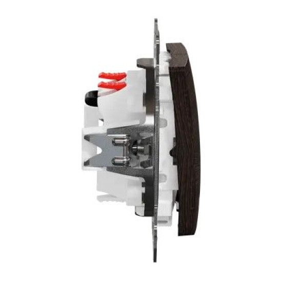 Кнопковий вимикач Schneider Electric Sedna Design & Elements для жалюзі венге SDD181114