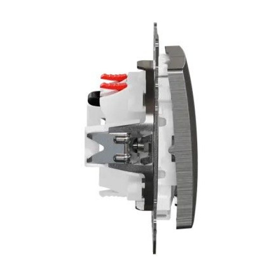 Кнопковий вимикач Schneider Electric Sedna Design & Elements для жалюзі матовий алюміній SDD170114