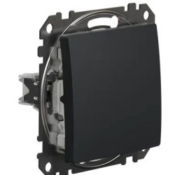 Кнопковий перемикач Schneider Electric Sedna Design & Elements чорний SDD114116