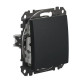 Кнопковий перемикач Schneider Electric Sedna Design & Elements чорний SDD114116