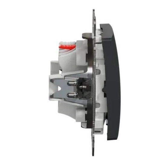Кнопковий перемикач Schneider Electric Sedna Design & Elements чорний SDD114116