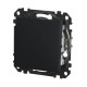Кнопковий перемикач Schneider Electric Sedna Design & Elements чорний SDD114116