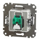 Комп'ютерна розетка Schneider Electric Sedna Design & Elements RJ45 кат. 5е UTP алюміній SDD113451