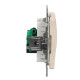 Комп'ютерна розетка Schneider Electric Sedna Design & Elements RJ45 кат. 5е UTP бежева SDD112451