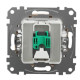 Комп'ютерна розетка Schneider Electric Sedna Design & Elements RJ45 кат. 5е UTP бежева SDD112451