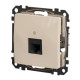 Комп'ютерна розетка Schneider Electric Sedna Design & Elements RJ45 кат. 5е UTP бежева SDD112451