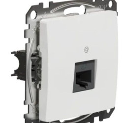 Комп'ютерна розетка Schneider Electric Sedna Design & Elements RJ45 кат. 5е UTP біла SDD111451