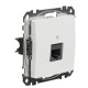 Комп'ютерна розетка Schneider Electric Sedna Design & Elements RJ45 кат. 5е UTP біла SDD111451