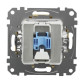 Комп'ютерна розетка Schneider Electric Sedna Design & Elements RJ45 кат. 6 STP береза SDD180461