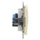 Комп'ютерна розетка Schneider Electric Sedna Design & Elements RJ45 кат. 6 STP береза SDD180461