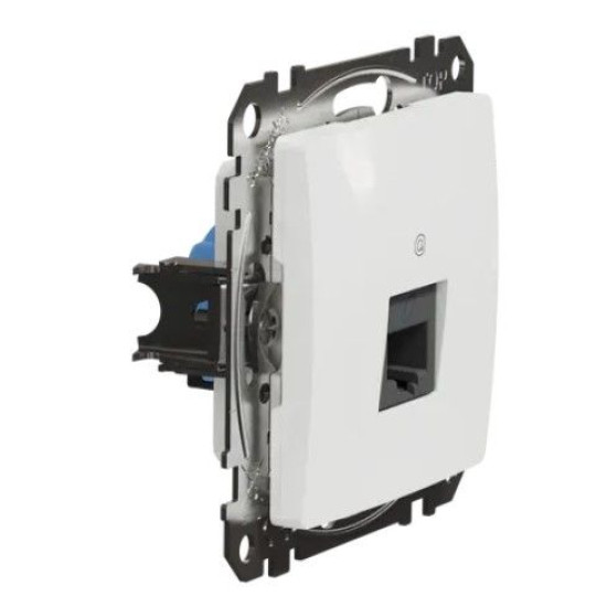 Комп'ютерна розетка Schneider Electric Sedna Design & Elements RJ45 кат. 6 STP біла SDD111461