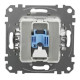 Комп'ютерна розетка Schneider Electric Sedna Design & Elements RJ45 кат. 6 STP біла SDD111461