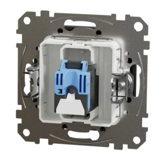 Комп'ютерна розетка Schneider Electric Sedna Design & Elements RJ45 кат. 6 STP чорна SDD114461