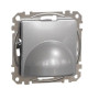 Накладка для виведення кабелю Schneider Electric Sedna Design & Elements алюміній SDD113903