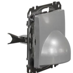 Накладка для виведення кабелю Schneider Electric Sedna Design & Elements алюміній SDD113903