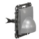 Накладка для виведення кабелю Schneider Electric Sedna Design & Elements алюміній SDD113903