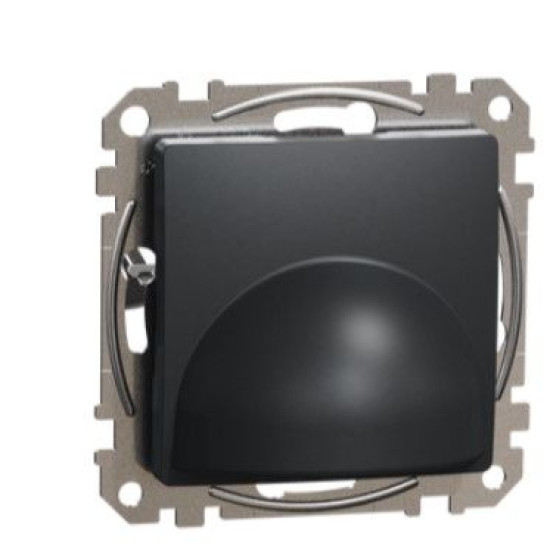 Накладка для виведення кабелю Schneider Electric Sedna Design & Elements чорна SDD114903