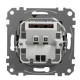 Накладка для виведення кабелю Schneider Electric Sedna Design & Elements чорна SDD114903
