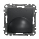 Накладка для виведення кабелю Schneider Electric Sedna Design & Elements чорна SDD114903
