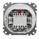 Одноклавішний перемикач Schneider Electric Sedna Design & Elements IP44 береза SDD280106